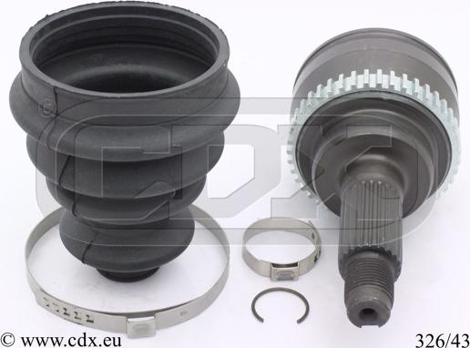 CDX 326/43 - Joint Kit, drive shaft autospares.lv