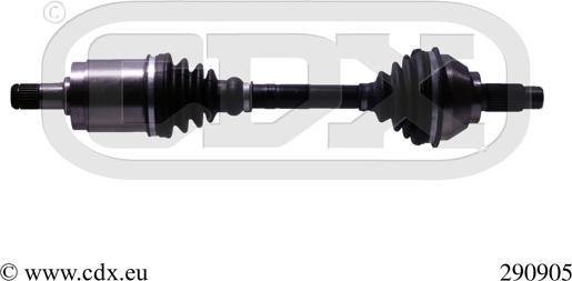 CDX 290905 - Drive Shaft autospares.lv