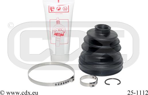 CDX 25-1112 - Bellow, drive shaft autospares.lv