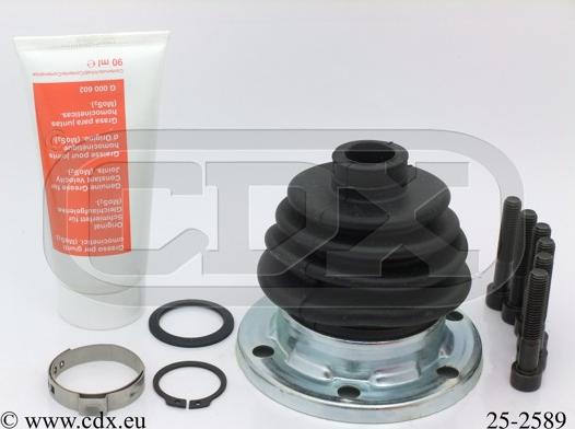 CDX 25-2589 - Bellow, drive shaft autospares.lv