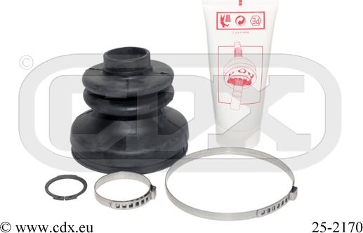 CDX 25-2170 - Bellow, drive shaft autospares.lv