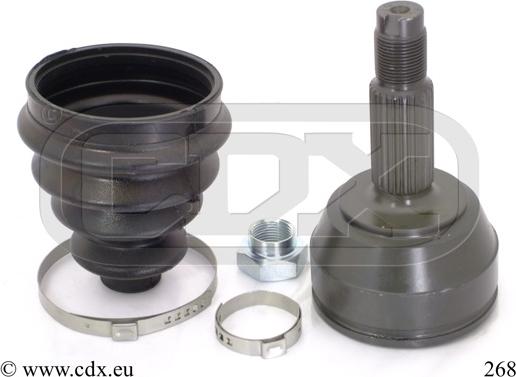 CDX 268 - Joint Kit, drive shaft autospares.lv