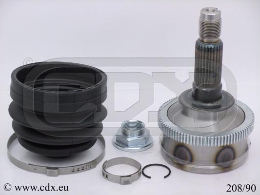 CDX 208/90 - Joint Kit, drive shaft autospares.lv