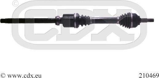 CDX 210469 - Drive Shaft autospares.lv