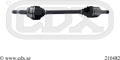 CDX 210482 - Drive Shaft autospares.lv