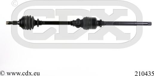 CDX 210435 - Drive Shaft autospares.lv