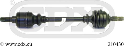 CDX 210430 - Drive Shaft autospares.lv