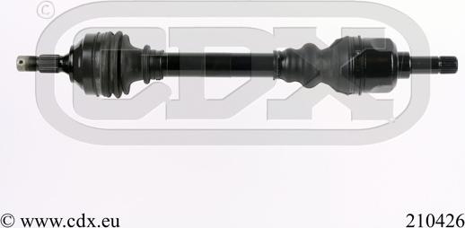 CDX 210426 - Drive Shaft autospares.lv