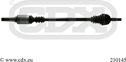 CDX 210145 - Drive Shaft autospares.lv