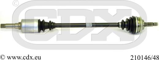 CDX 210146/48 - Drive Shaft autospares.lv