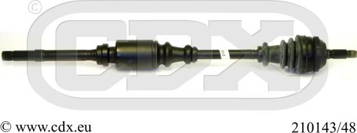 CDX 210143/48 - Drive Shaft autospares.lv