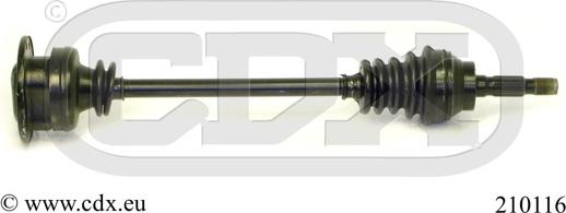 Friesen FDS1682 - Drive Shaft autospares.lv