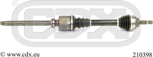 CDX 210398 - Drive Shaft autospares.lv