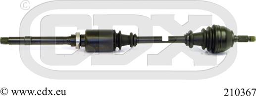 CDX 210367 - Drive Shaft autospares.lv