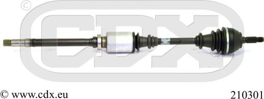 CDX 210301 - Drive Shaft autospares.lv