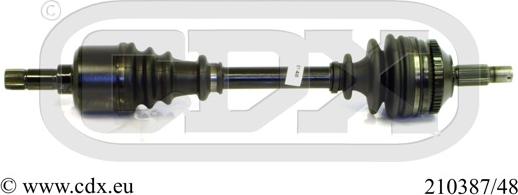 CDX 210387/48 - Drive Shaft autospares.lv