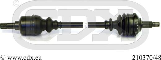 CDX 210370/48 - Drive Shaft autospares.lv