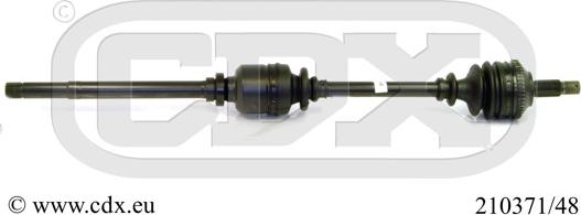 CDX 210371/48 - Drive Shaft autospares.lv