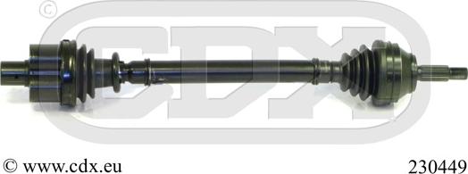 CDX 230449 - Drive Shaft autospares.lv