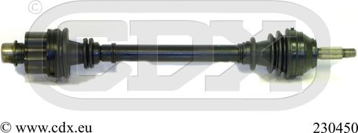 CDX 230450 - Drive Shaft autospares.lv