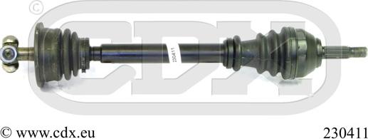 CDX 230411 - Drive Shaft autospares.lv