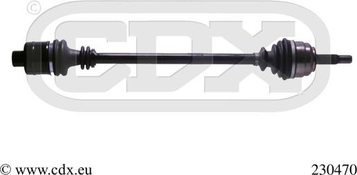 CDX 230470 - Drive Shaft autospares.lv