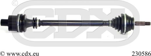 CDX 230586 - Drive Shaft autospares.lv