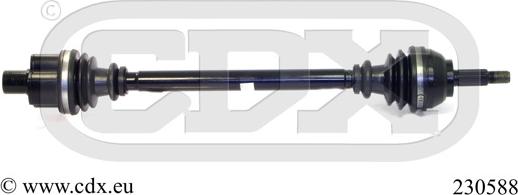 CDX 230588 - Drive Shaft autospares.lv