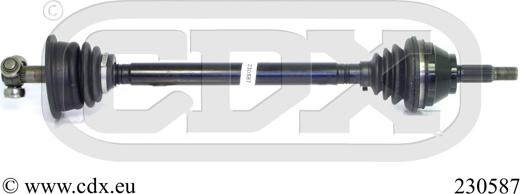 CDX 230587 - Drive Shaft autospares.lv