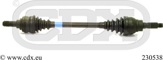 CDX 230538 - Drive Shaft autospares.lv