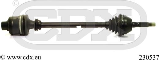 CDX 230537 - Drive Shaft autospares.lv