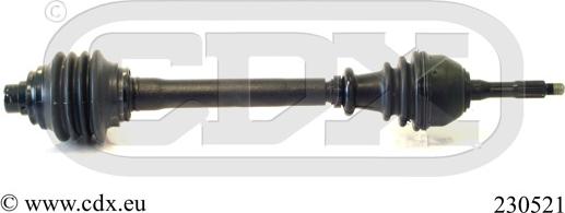 CDX 230521 - Drive Shaft autospares.lv