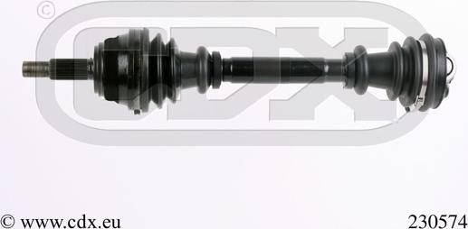 CDX 230574 - Drive Shaft autospares.lv