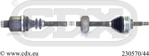 CDX 230570/44 - Drive Shaft autospares.lv