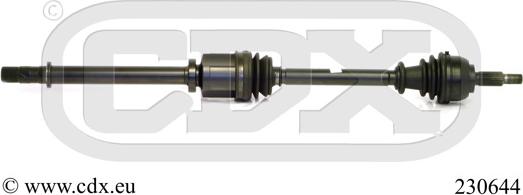 CDX 230644 - Drive Shaft autospares.lv