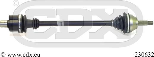 CDX 230632 - Drive Shaft autospares.lv