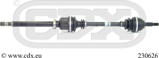 CDX 230626 - Drive Shaft autospares.lv