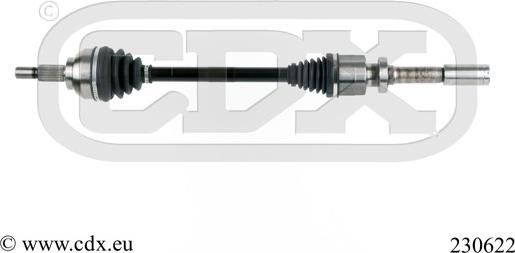 CDX 230622 - Drive Shaft autospares.lv