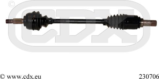 CDX 230706 - Drive Shaft autospares.lv