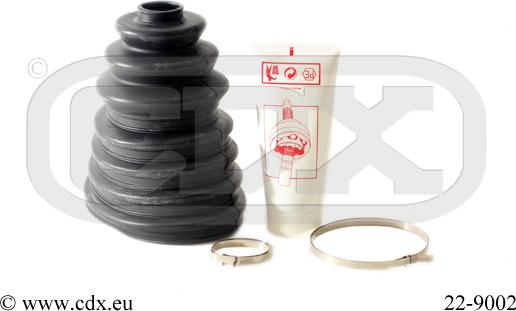 CDX 22-9002 - Bellow, drive shaft autospares.lv