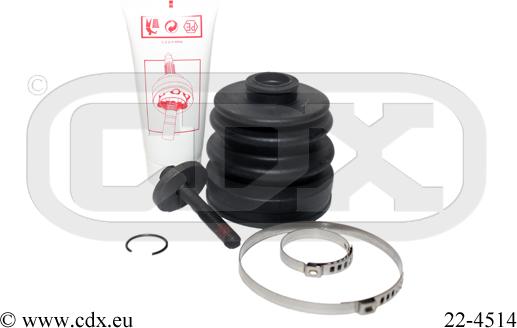 CDX 22-4514 - Bellow, drive shaft autospares.lv