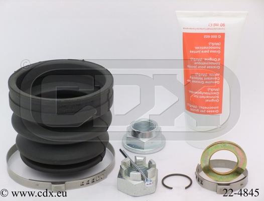 CDX 22-4845 - Bellow, drive shaft autospares.lv