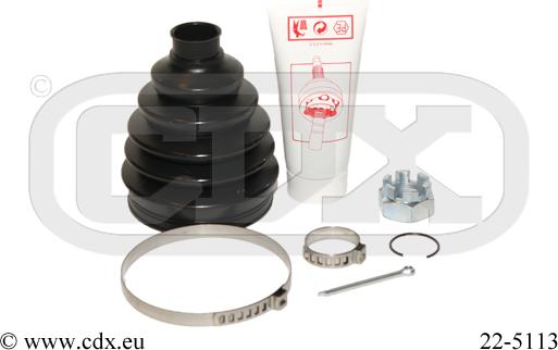 CDX 22-5113 - Bellow, drive shaft autospares.lv