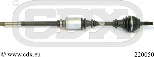 CDX 220050 - Drive Shaft autospares.lv