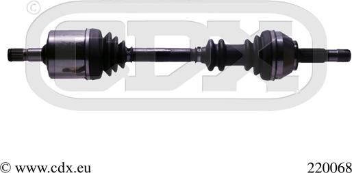 CDX 220068 - Drive Shaft autospares.lv