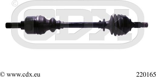 CDX 220165 - Drive Shaft autospares.lv