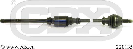 CDX 220135 - Drive Shaft autospares.lv