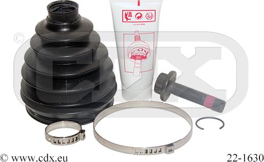 CDX 22-1630 - Bellow, drive shaft autospares.lv