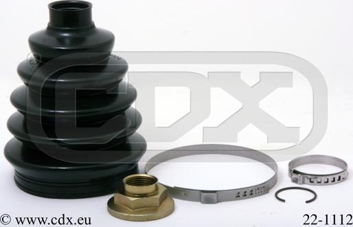 CDX 22-1112 - Bellow, drive shaft autospares.lv