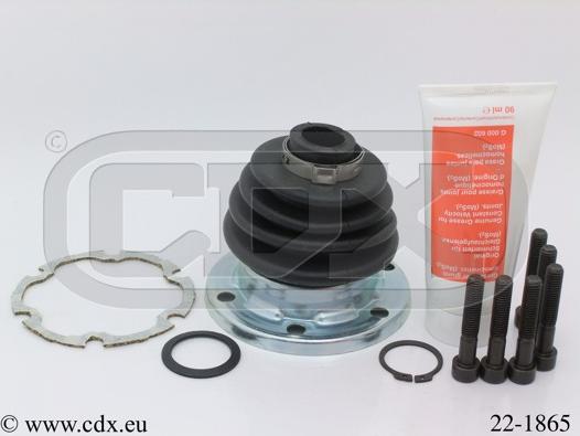 CDX 22-1865 - Bellow, drive shaft autospares.lv